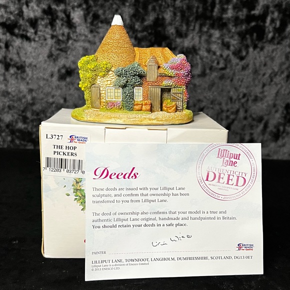 Lilliput Lane | The Hop Pickers | Club Symbol of Membership - Picture 2 of 16